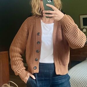 Everlane Texture Cotton Cardigan